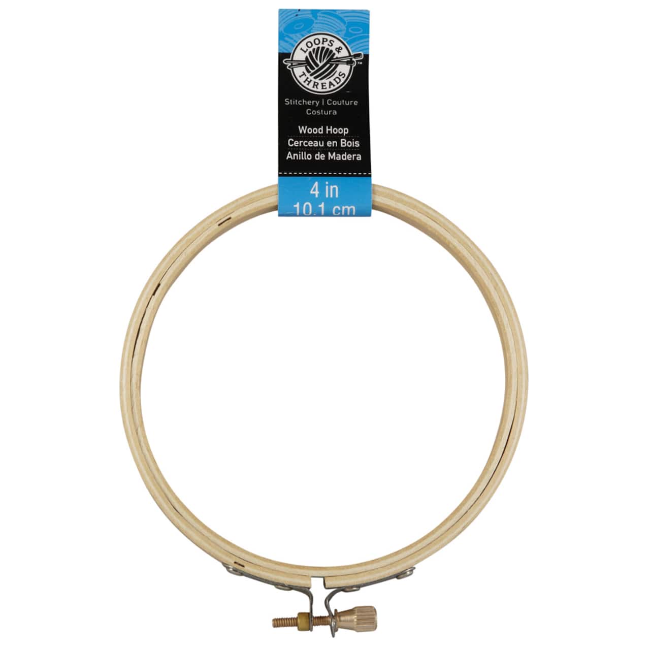 Loops & Threads™ Wooden Embroidery Hoop